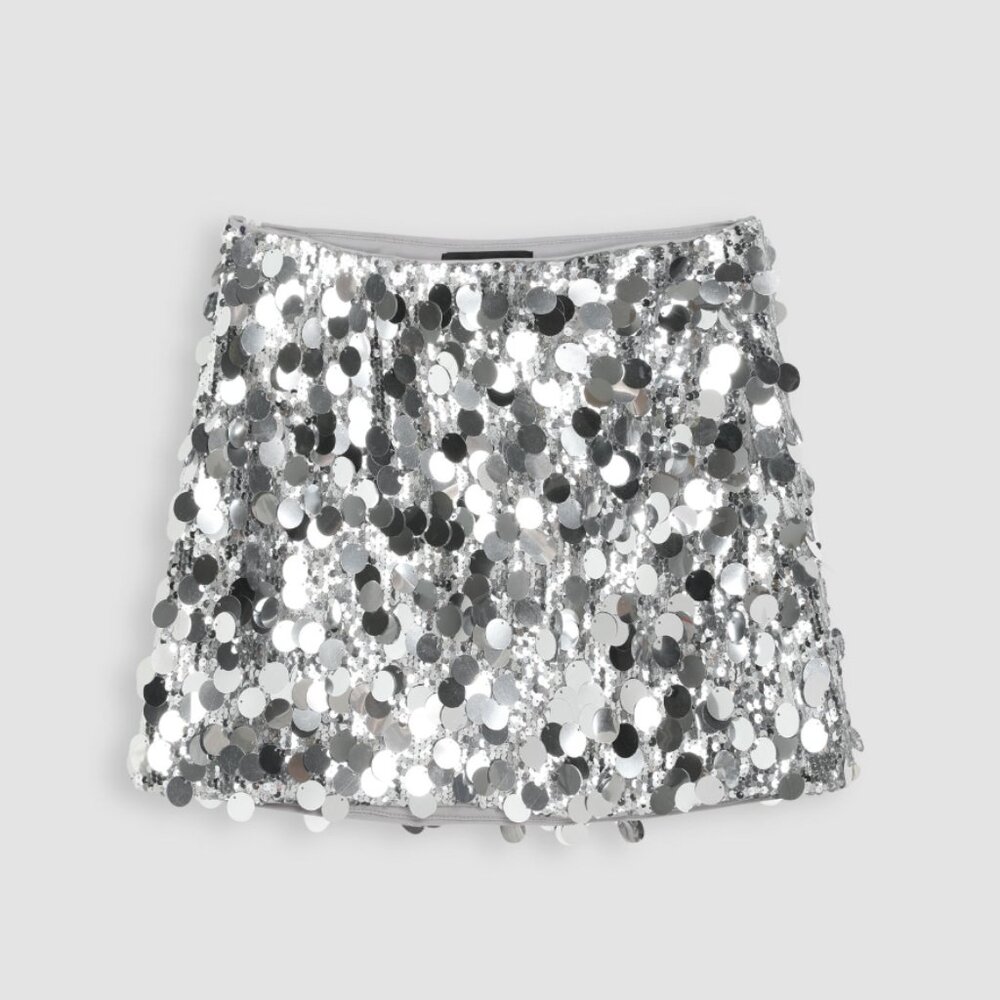 CIDER Size Small SEQUIN MID WAIST MINI SKIRT BRAND NEW